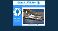 Desktop Screenshot of johan-b-larsen.no
